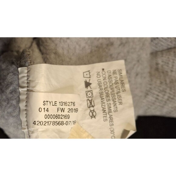 Under Armour Men's Cold Gear Fit 1/4 Snap Gray Pullover Fleece Size Medium - Picture 12 of 13